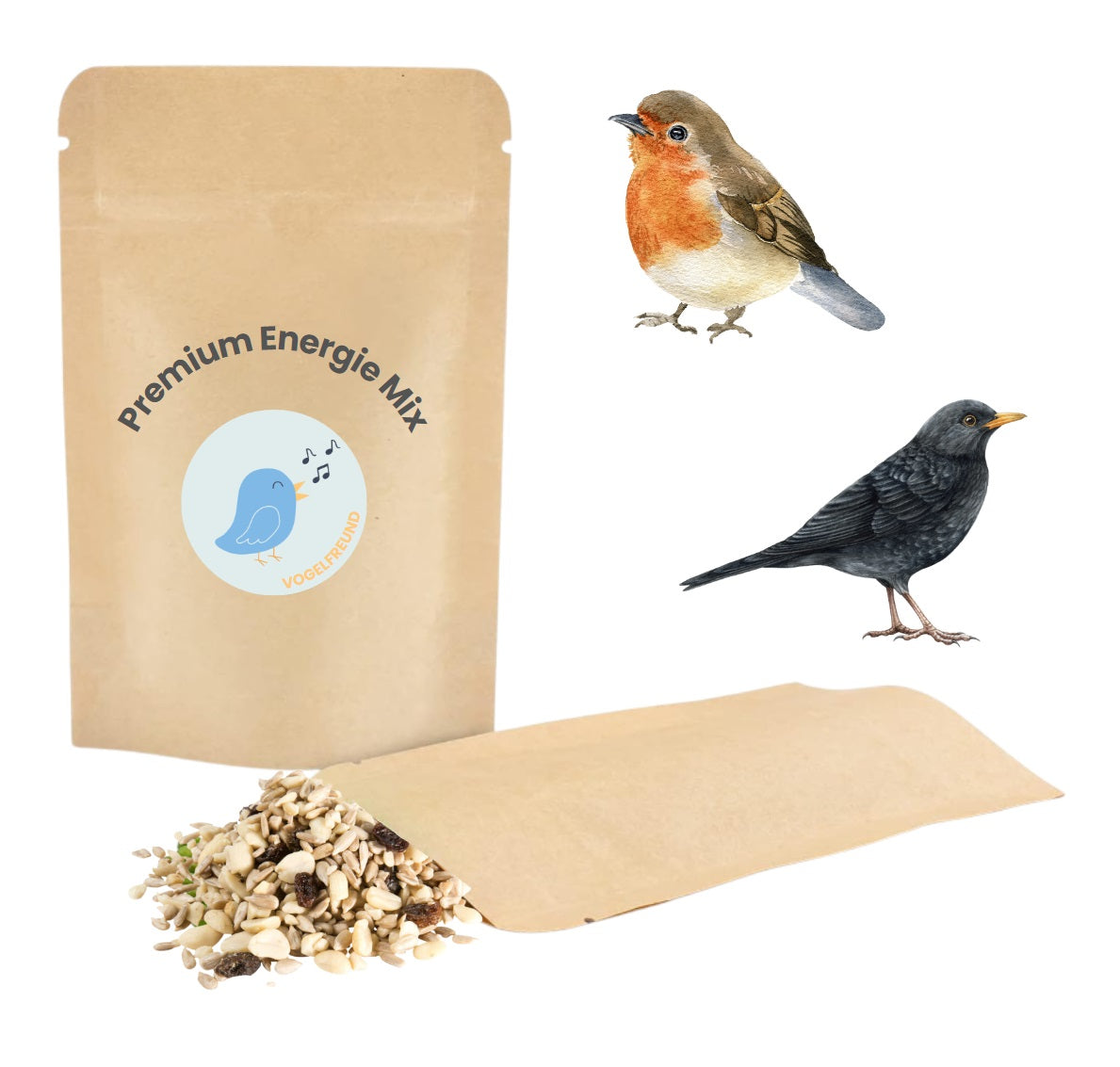 Premium Energie Mix (1 kg) - Vogelfreund